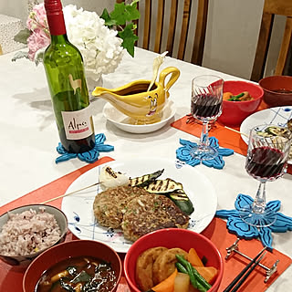 机/お酒/家飲み/アサヒワイン/モニター中♥...などのインテリア実例 - 2019-05-15 23:48:23