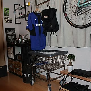 自転車ディスプレイのインテリア実例 ｜ RoomClip（ルームクリップ）