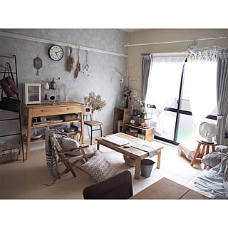 ニトリ アウトドアチェアのインテリア実例 Roomclip ルームクリップ