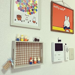 リビング/ミッフィーカフェ*/賃貸でも楽しく♪/賃貸でも可愛く♪/カフェ風を目指して♪...などのインテリア実例 - 2016-12-08 11:42:21