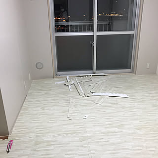 ジョイントマット木目調/団地/ジョイントマット/和室を洋室に /たたみの部屋...などのインテリア実例 - 2019-03-14 23:03:30