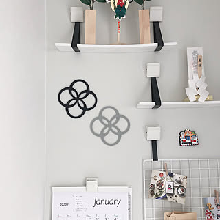 マグネットクロス/蔵のある家/シンプルインテリア/ダイソー/白いお家...などのインテリア実例 - 2020-01-24 15:06:27