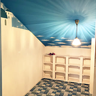 サントリーニ島に憧れてのインテリア実例 Roomclip ルームクリップ