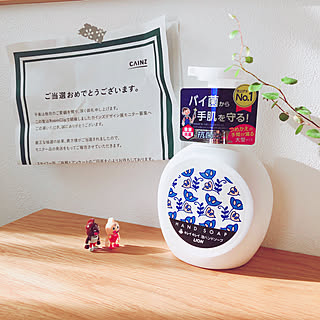モニターお付き合いよろしくお願いします/キレイキレイ泡ハンドソープ/カインズ×ライオン/モニター当選ありがとうございます♡/カインズデザイン展19AW...などのインテリア実例 - 2019-11-06 09:26:44