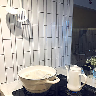 カフェ風/ホワイトインテリア/キッチンのインテリア実例 - 2020-01-22 18:12:39
