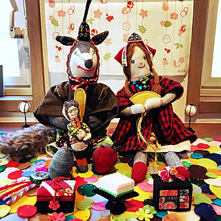 #手作り/#ひな人形/ひな祭り/雑貨/ハンドメイド...などのインテリア実例 - 2020-02-22 08:59:56