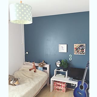 ベッド周り/イケア/ペンダントライト/子供ベッド/子供部屋女の子...などのインテリア実例 - 2016-09-25 11:17:01