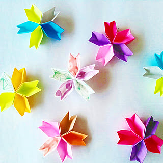 箸置き 折り紙のおしゃれなアレンジ 飾り方のインテリア実例 Roomclip ルームクリップ