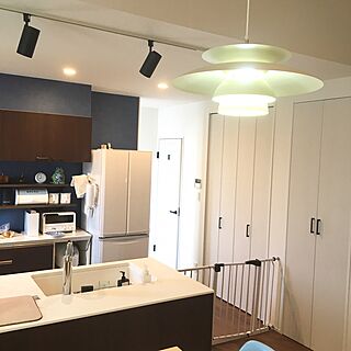 キッチン照明のおしゃれなアレンジ 飾り方のインテリア実例 Roomclip ルームクリップ