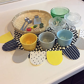 そうめんグッズ♡♡/ガーランド♡/箸置きが好き♡/夏野菜/食器大好き♡...などのインテリア実例 - 2019-06-25 13:17:58