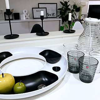 白黒雑貨/パーティーグッズ/Iittala/menu/モノトーン...などのインテリア実例 - 2019-06-23 21:23:28