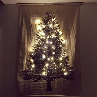 ツリー/クリスマス/タペストリー/北欧/salut!...などのインテリア実例 - 2020-02-14 22:06:16