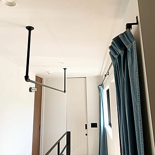 アイアンハンガーパイプのインテリア実例 Roomclip ルームクリップ
