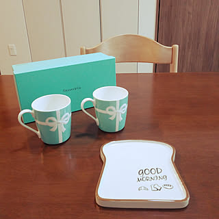 キッチン/器のある暮らし/ティファニー/ティファニーマグ/パン皿...などのインテリア実例 - 2020-07-16 08:20:07