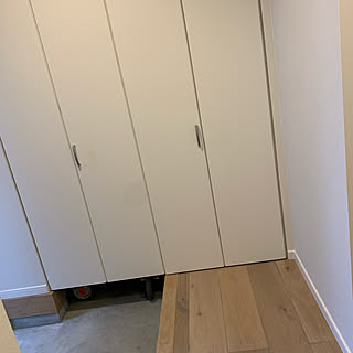 リクシルのドア/モルタル/シンプル/シューズクローク/玄関...などのインテリア実例 - 2020-02-24 21:51:12