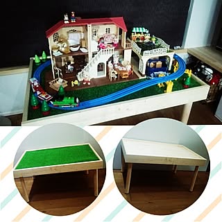 Diy トーマスのインテリア 手作りの実例 Roomclip ルームクリップ