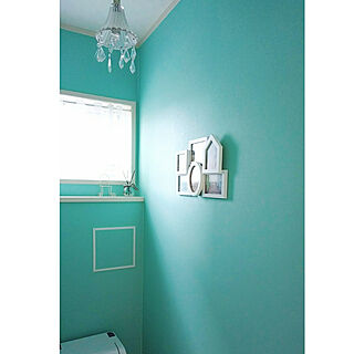 壁紙 エメラルドグリーンのおしゃれなインテリア 部屋 家具の実例 Roomclip ルームクリップ