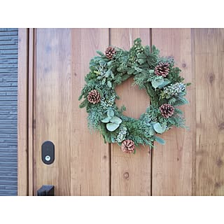クリスマスリース ヒムロスギのインテリア実例 Roomclip ルームクリップ