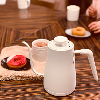机/新商品買ったよ!/ホワイト家電/今日のおやつ/子供のいる暮らし...などのインテリア実例 - 2019-01-15 16:31:43