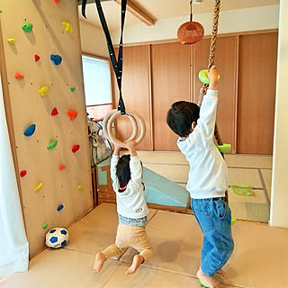 登り綱のインテリア実例 Roomclip ルームクリップ