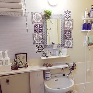 ニトリ タイルシールのインテリア実例 Roomclip ルームクリップ