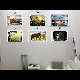 トリックアート 騙し絵のインテリア実例 Roomclip ルームクリップ