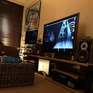 テレビ Pc周りのインテリア実例 Roomclip ルームクリップ テレビ Pc周りのインテリア実例 Roomclip ルームクリップ