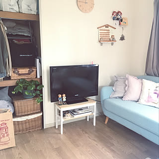 リビング/セリア/6畳/賃貸/断捨離...などのインテリア実例 - 2019-12-13 21:44:41