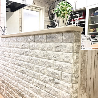 キッチン/TVショッピングで山善さんの使用例♡/ももたくママ/DIY/壁紙屋本舗...などのインテリア実例 - 2017-12-29 22:04:58