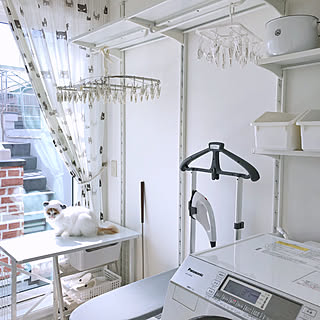 バス/トイレ/部屋干しスペース/洗面所/いつもいいねありがとうございます♡/海外インテリアに憧れて♡...などのインテリア実例 - 2019-02-22 19:54:19