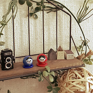 女性の、、家族住まいの「机」についてのインテリア実例