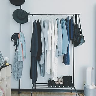 つっぱりポールハンガーのインテリア実例 Roomclip ルームクリップ つっぱりポールハンガーのインテリア実例 Roomclip ルームクリップ