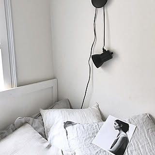 ベッド周り/ベージュ好き♡/MUUTO THE DOTS/モノトーン/シンプル...などのインテリア実例 - 2018-04-26 08:58:00