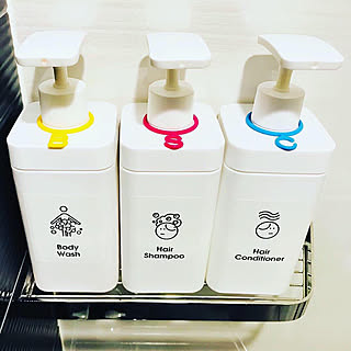 詰め替えボトル/Retto/モノトーン/ホワイトインテリア/バス/トイレのインテリア実例 - 2019-03-10 09:39:48