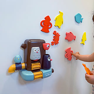 セリア お風呂のおもちゃのインテリア実例 Roomclip ルームクリップ