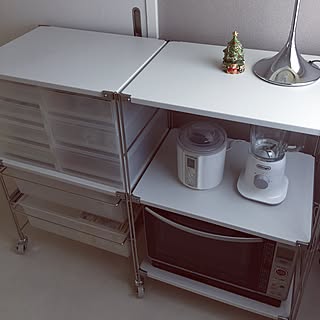 キッチン ポリプロピレンケースのインテリア実例 Roomclip ルームクリップ