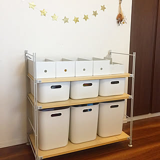 子供部屋収納 整理整頓のインテリア実例 Roomclip ルームクリップ
