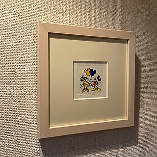 ディズニーアートのインテリア実例 Roomclip ルームクリップ