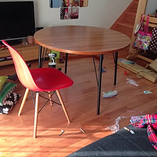 テーブルリメイク/unico ダイニングテーブルのインテリア実例 - 2013-10-31 14:27:00