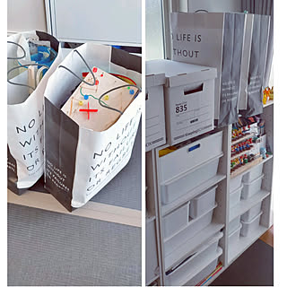 収納に困っているもの 子供の工作作品収納のインテリア実例 Roomclip ルームクリップ