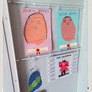 ダイソー 子供の作品のインテリア実例 Roomclip ルームクリップ