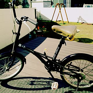 セリア 自転車リメイクの商品を使ったおしゃれなインテリア実例 Roomclip ルームクリップ