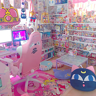 部屋全体 ゲーミングルームのインテリア実例 Roomclip ルームクリップ