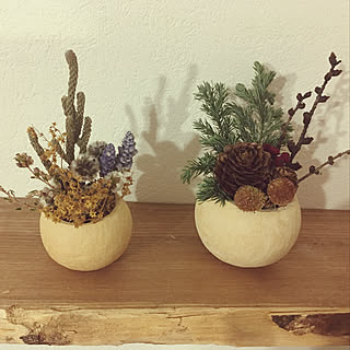 棚/クリスマス/植物/雑貨/ナチュラル...などのインテリア実例 - 2017-11-11 23:35:09