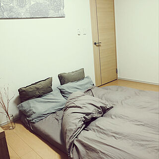 寝室 ベッドなしのインテリア実例 Roomclip ルームクリップ