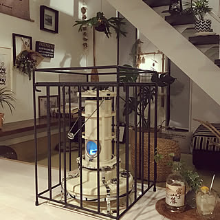 里山エンジンストーブガードのインテリア実例 Roomclip ルームクリップ