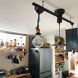 照明/ダクトレール/ペンダントライト/ヴィンテージ/暮らし...などのインテリア実例 - 2020-02-23 16:32:09