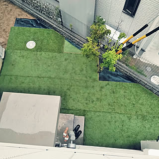 玄関/入り口/お庭/建売/建売住宅/防草シート...などのインテリア実例 - 2018-07-07 18:34:32