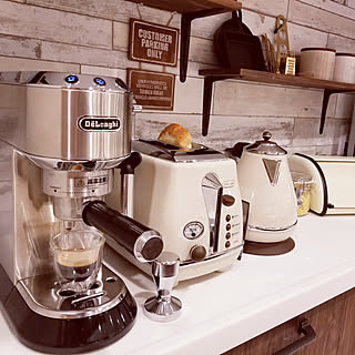 キッチン家電/デロンギ/DeLonghi/ポップアップトースター/dedica...などのインテリア実例 - 2019-07-02 07:37:30