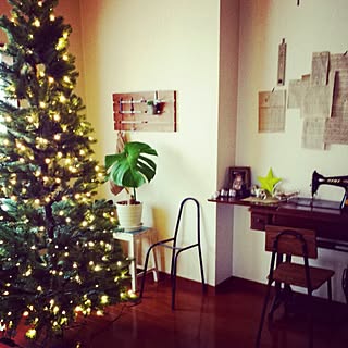 コストコクリスマスツリーのインテリア実例 Roomclip ルームクリップ
